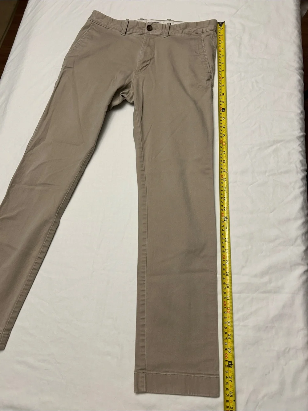 J Crew Men's Slim Fit Chino Pants in Tan Flex